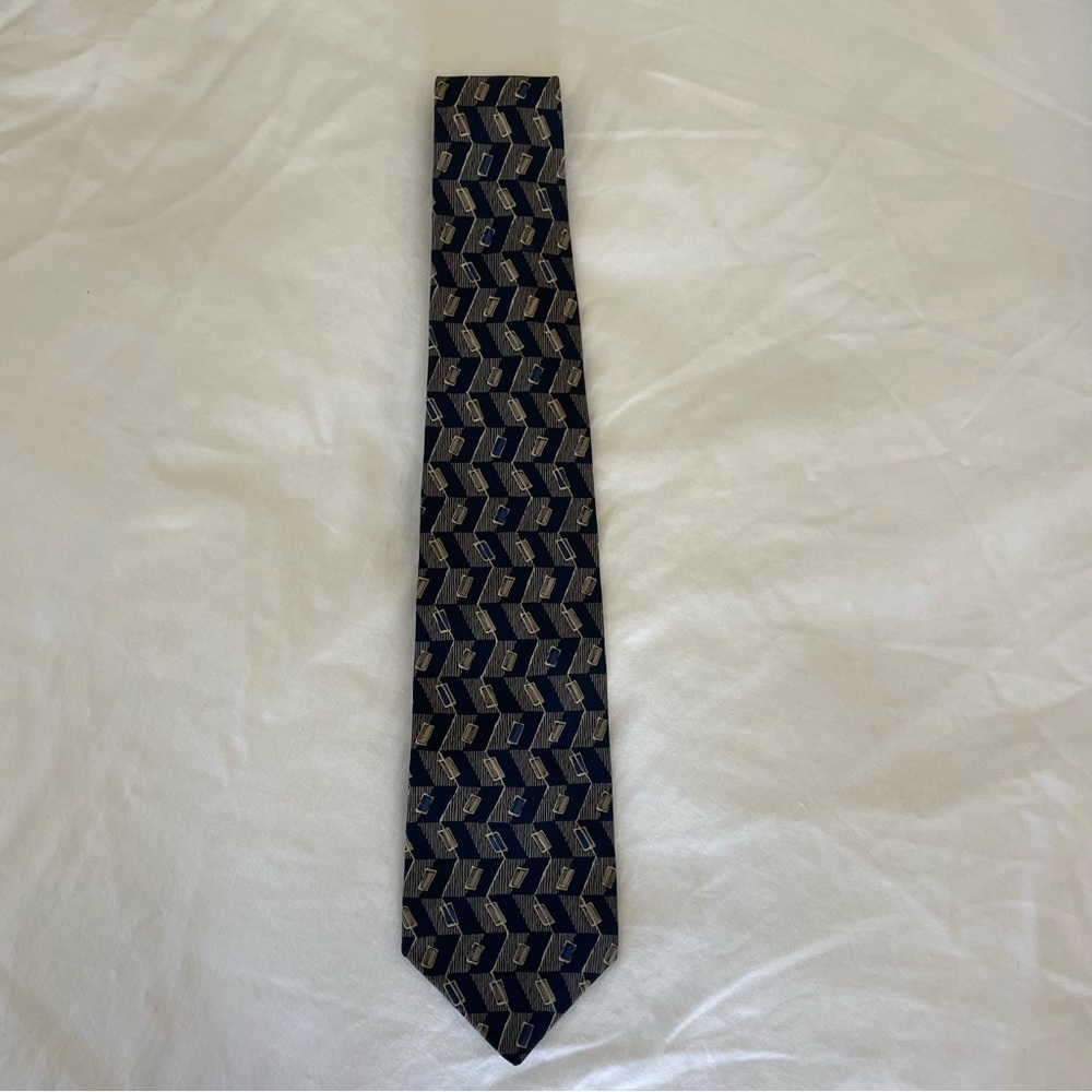 Grafton men’s silk tie